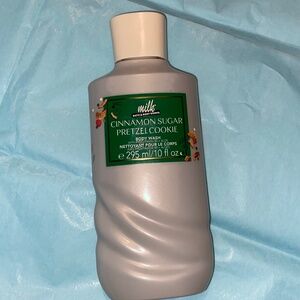 Milk: Cinnamon Sugar Pretzel Cookie Body Wash- NWT